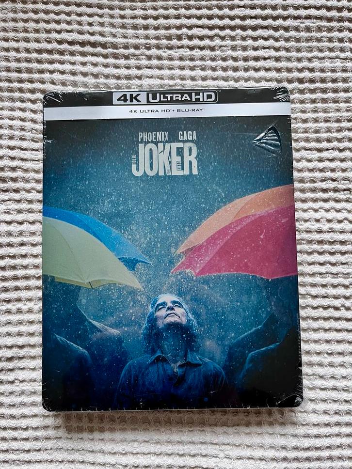 The Joker Folie A Deux / 4k UHD & Blu Ray / Steelbook / Seal, Cd's en Dvd's, Blu-ray, Nieuw in verpakking, Thrillers en Misdaad