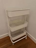 Ikea Raskog trolley white, Ophalen, Overige typen, Zo goed als nieuw, Minder dan 100 cm
