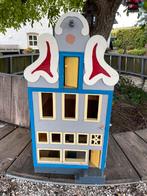 Zelfgemaakt ‘zaans’ poppenhuis, Ophalen, Gebruikt, Poppenhuis
