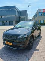 Jeep Compass 1.3T 4XE 240pk Aut 2022 Zwart 4x4 s model luxe, Auto's, Jeep, Automaat, 1250 kg, Zwart, 4 cilinders