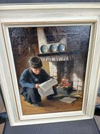 Adri Bleijs (1877-1964) Volendams interieur, Ophalen of Verzenden