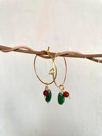 Creolen met edelstenen, Hangers, Nieuw, Ophalen of Verzenden, Met edelsteen