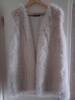 Te koop bontvest, Kleding | Dames, Ophalen of Verzenden, Zo goed als nieuw, Maat 42/44 (L), Wit