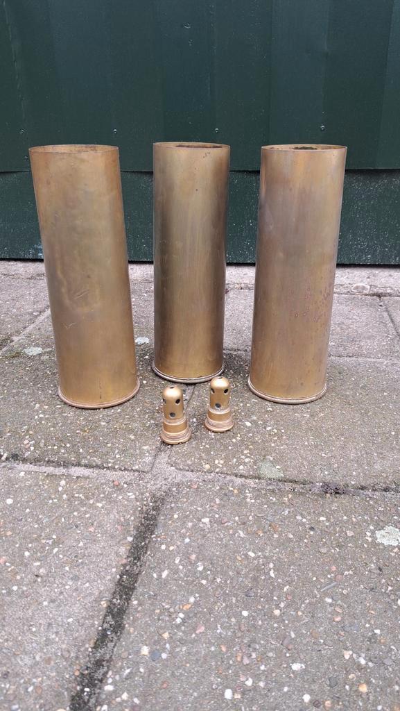 Antiek Granaathulzen, Verzamelen, Militaria | Tweede Wereldoorlog, Overige typen, Overige gebieden, Ophalen of Verzenden