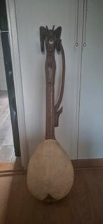 Gusle - Balkan Instrument met Houtsnijwerk, Ophalen, Gebruikt