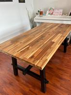 Prachtige houte IKEA eettafel, Ophalen, Gebruikt, 50 tot 100 cm, Vijf personen of meer