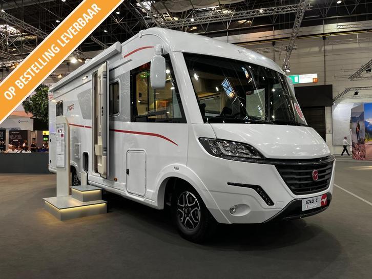 Pilote G740C Queensbed, hefbed 2026!, Caravans en Kamperen, Campers, Bedrijf, tot en met 4, Integraal, Pilote, Diesel, Automaat