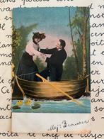 1903 Samen in een roeibootje (S), Ophalen of Verzenden, Voor 1920, Gelopen, Overige thema's