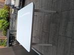 Tuintafel Hartman wit Sophie 1x1m, Tuin en Terras, Tuintafels, Ophalen, Zo goed als nieuw, Vierkant, Kunststof