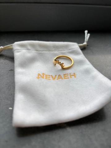 Nieuwe ring Nevaeh goud met halve zon maat 19 beschikbaar voor biedingen