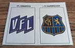 Glimmend logo Panini Fussball 90 VFL OSNABRUCK/FC SAARBRUCKE, Ophalen of Verzenden, Zo goed als nieuw, Buitenlandse clubs, Poster, Plaatje of Sticker