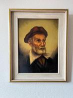 Mooi geschilderd potret van een man., Ophalen of Verzenden