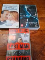 3 Vhs films van Bruce Willis,in goede staat, Vanaf 16 jaar, Ophalen of Verzenden, Zo goed als nieuw, Actie en Avontuur