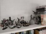 Tinnen beelden elfjes, Antiek en Kunst, Antiek | Tin, Ophalen of Verzenden