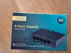 VUES 5-Poorts Gigabit Switch - Nieuw, Ophalen of Verzenden, Nieuw