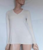 HALLHUBER CASHMERE Trui , Maat M, Verzenden, Zo goed als nieuw, Maat 38/40 (M), Wit