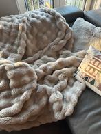Zachte, warme, luxe plaid 220x230, Ophalen, Zo goed als nieuw