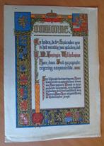 Oorkonde. Op heden, de 6e september 1938, Boeken, Ophalen of Verzenden, Gelezen