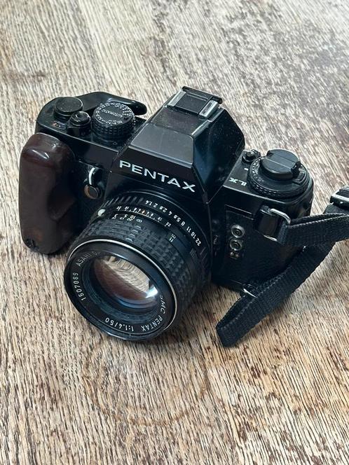 Pentax LX (met CLA) + 50mm f/1.4 K (“radioactief”), Audio, Tv en Foto, Fotocamera's Analoog, Spiegelreflex, Pentax, Ophalen of Verzenden