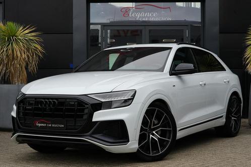 Audi Q8 55 TFSI quattro Pro Line Plus 394pk Panoramadak/TIK, Auto's, Audi, Bedrijf, Te koop, Q8, 360° camera, 4x4, ABS, Achteruitrijcamera
