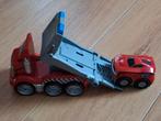 Autoambulance + raceauto. Cars. Lightning Mcqueen, Ophalen of Verzenden, Zo goed als nieuw