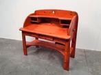 Brutalist Solid Pine Midcentury Awa Desk vintage 70s, Antiek en Kunst, Kunst | Designobjecten, Ophalen