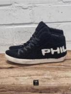 Philippe Model - Shearling teddy sneakers maat 39 Nieuw €320, Zwart, Nieuw, Ophalen of Verzenden, Sneakers of Gympen