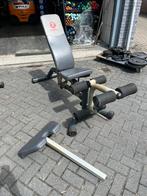 Verstelbaar bankje met squat / bankdruk stand rek, Ophalen, Gebruikt, Squat stands, .