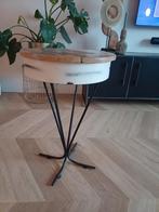 Tafeltje, Huis en Inrichting, Tafels | Bijzettafels, Ophalen of Verzenden, Rond, 45 tot 60 cm