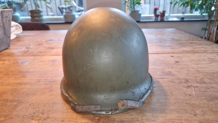 US Fixed Bale Helm McCord, Verzamelen, Militaria | Tweede Wereldoorlog, Helm of Baret, Amerika, Ophalen of Verzenden