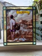Glas-in-Lood Raamhanger: De Visser,(adv.nr.329), Antiek en Kunst, Ophalen of Verzenden