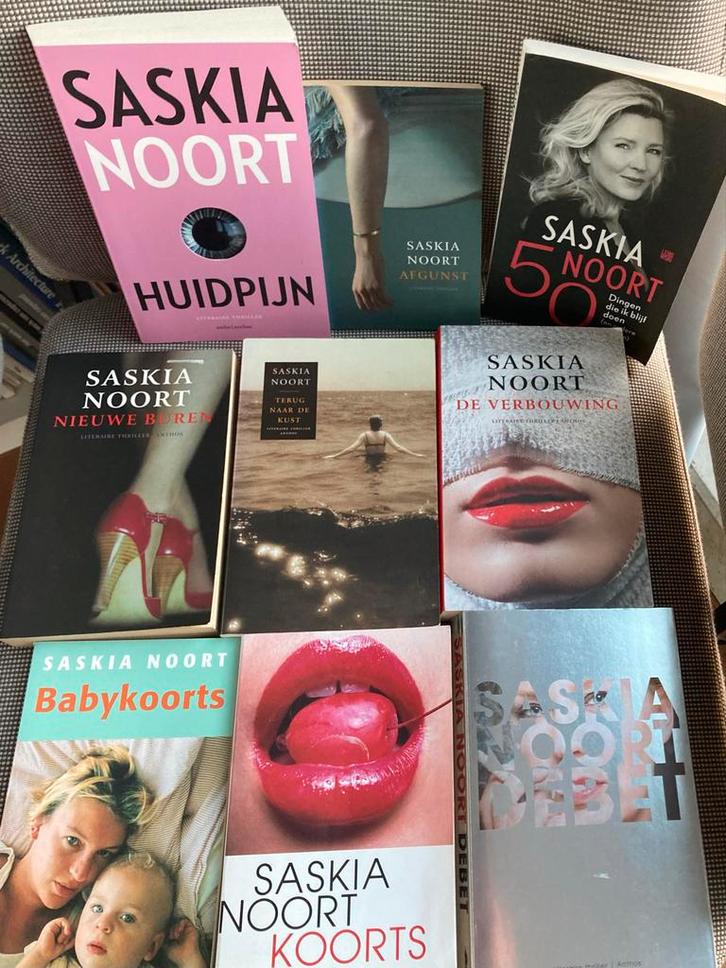Saskia Noort Boeken Collectie, Boeken, Thrillers, Gelezen, Nederland, Ophalen of Verzenden