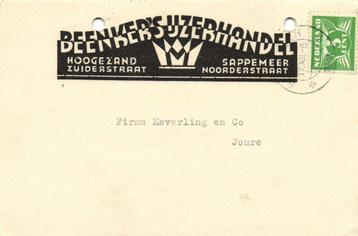Beenker IJzerhandel, Hoogezand Sappemaaer - 12.1941 - briefk beschikbaar voor biedingen
