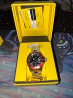 Invicta horloge gloednieuw komt met doos, Ophalen of Verzenden, Zo goed als nieuw, Zwart, Jongen of Meisje