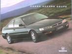 Honda Accord Coupe 1995 Brochure, Boeken, Auto's | Folders en Tijdschriften, Gelezen, Honda, Verzenden