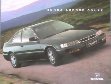 Honda Accord Coupe 1995 Brochure 