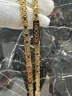 14k Gouden Massieve Koningsketting, Sieraden, Tassen en Uiterlijk, Ophalen of Verzenden, Nieuw, Goud