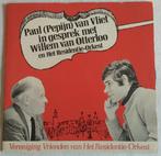 2xFlexi single Paul (Pepijn) Van Vliet In Gesprek Residentie, Cd's en Dvd's, Vinyl Singles, Gebruikt, 7 inch, Single, Ophalen of Verzenden