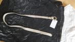 NIEUWE riem met kaartje maat 85 , 2.5 cm breed, met GRATIS, Minder dan 3 cm, 80 tot 90 cm, Wit, Nieuw
