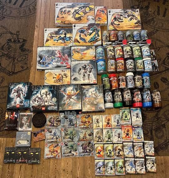 Lego Bionicles te koop partijen en losse sets etc., Ophalen of Verzenden, Zo goed als nieuw, Lego