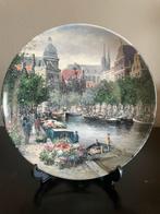 Wandbord de Amsterdamse bloemenpracht Koos van Loon, Antiek en Kunst, Ophalen of Verzenden