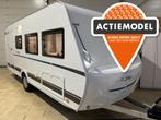 Dethleffs C'Joy 480 QLK stapelbed | ACTIE, Caravans en Kamperen, Caravans, Hordeur, Bedrijf, Overige, Dwars-stapelbed