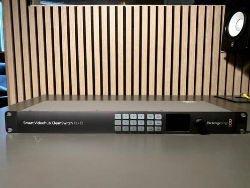 Blackmagic Design Smart Video Hub CleanSwitch 12, Audio, Tv en Foto, Professionele Audio-, Tv- en Video-apparatuur, Zo goed als nieuw