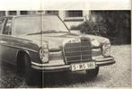 Autovisie test Mercedes 250 SE Oktober 1966, Ophalen of Verzenden, Zo goed als nieuw, Mercedes