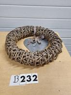 B232 krans riet met hart countryfield, Huis en Inrichting, Ophalen of Verzenden, 'T Olde Gre-j, Info@toldegrej.nl, Endepoelstraat 20f Didam