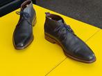 Floris Van Bommel half Hoog schoenen met Zwarte kleur 44, Zo goed als nieuw, Veterschoenen, Zwart, Verzenden