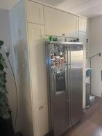 Keuken met koelkast , kookplaat, afzuigkap ,quooker, Ophalen, Gebruikt, Dubbelwandige keuken, Hoogglans of Gelakt
