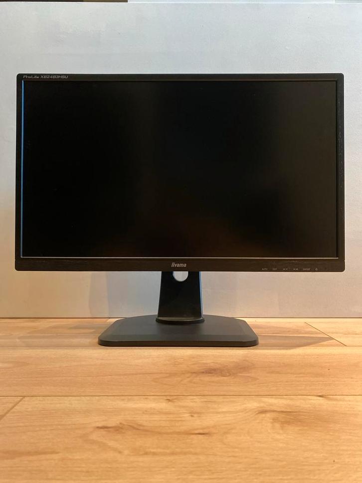 Iiyama ProLite X2483HSU beeldscherm - 24 inch monitor, Computers en Software, Monitoren, Gebruikt, 60 Hz of minder, DisplayPort