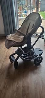 Kinderwagen Easy Walker Harvey incl. wieg en staanplankje, Gebruikt, Verstelbare duwstang, Ophalen, Kinderwagen