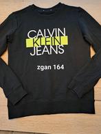 Calvin klein maat 164 sweater trui zgan zwart neon geel, Jongen, Calvin Klein, Trui of Vest, Ophalen of Verzenden